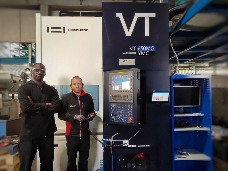 HWACHEON VT-650 YMC officially in action