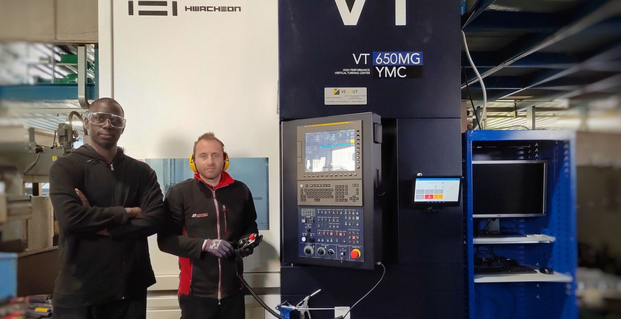 HWACHEON VT-650 YMC officially in action