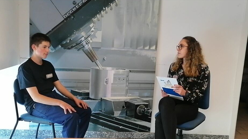 Interview with the young student Daniel